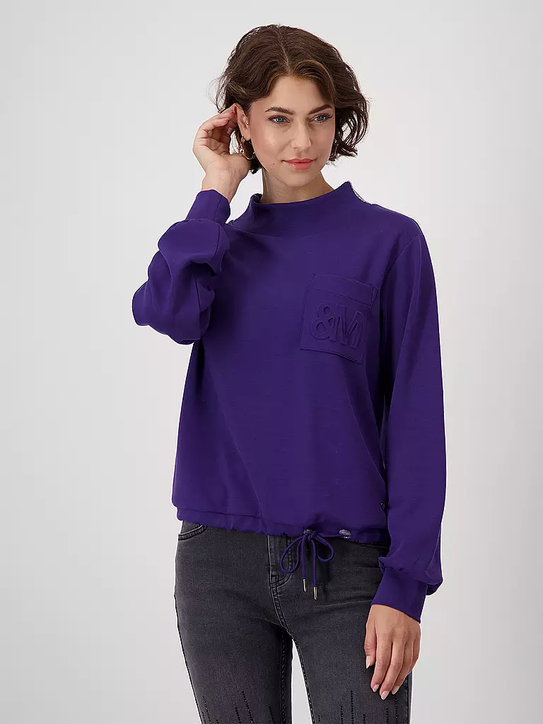 MONARI Sweatshirt lila