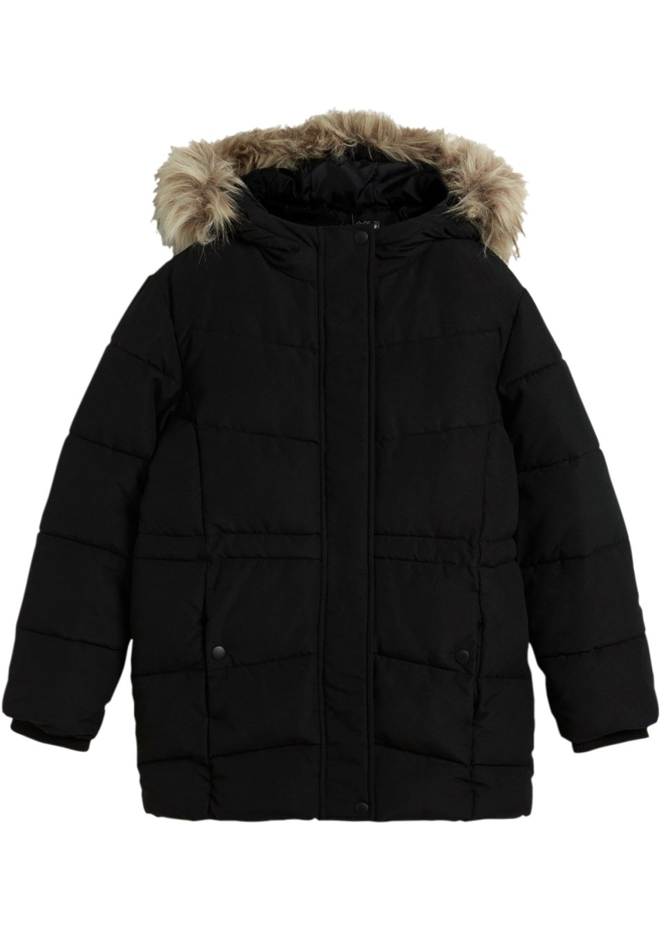 Parka d'hiver fille avec capuche