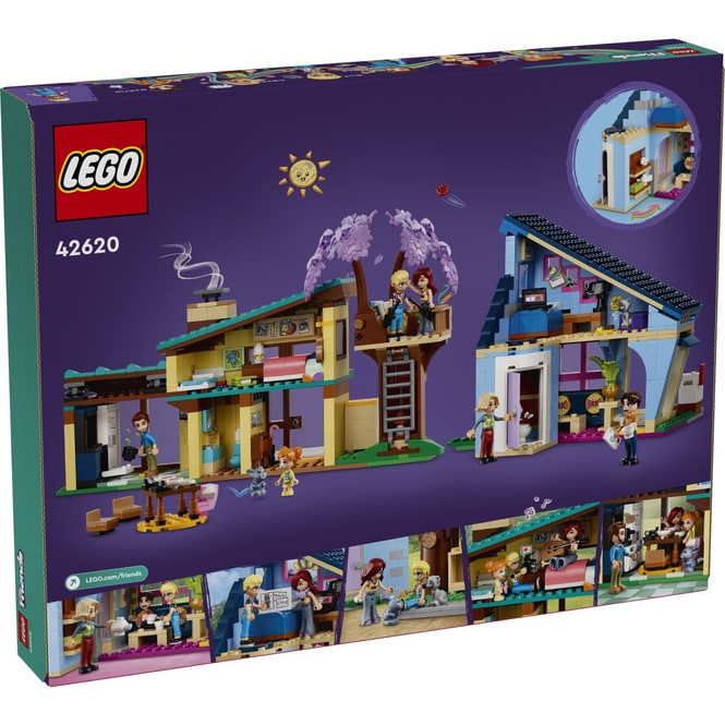 LEGO® Friends 42620 - Ollys und Paisleys Familien Haus