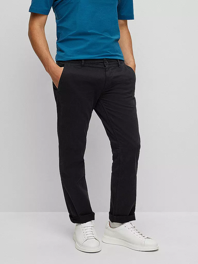 BOSS Chino Slim Fit SCHINO schwarz