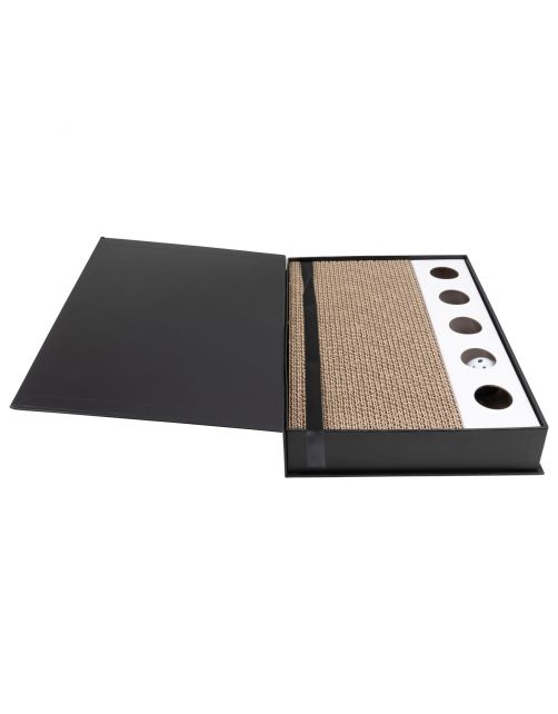 District 70 Caterior Coffee Table Book - Kattenspeelgoed - 36x25x6 cm Zwart