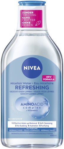 Nivea MicellAIR Mizellenwasser normale Haut & Mischhaut Fl 400 ml