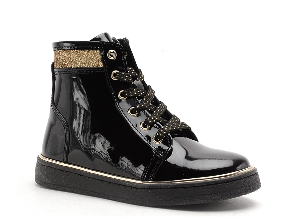 Bellamy boots bottine enfant fillette lessy noir