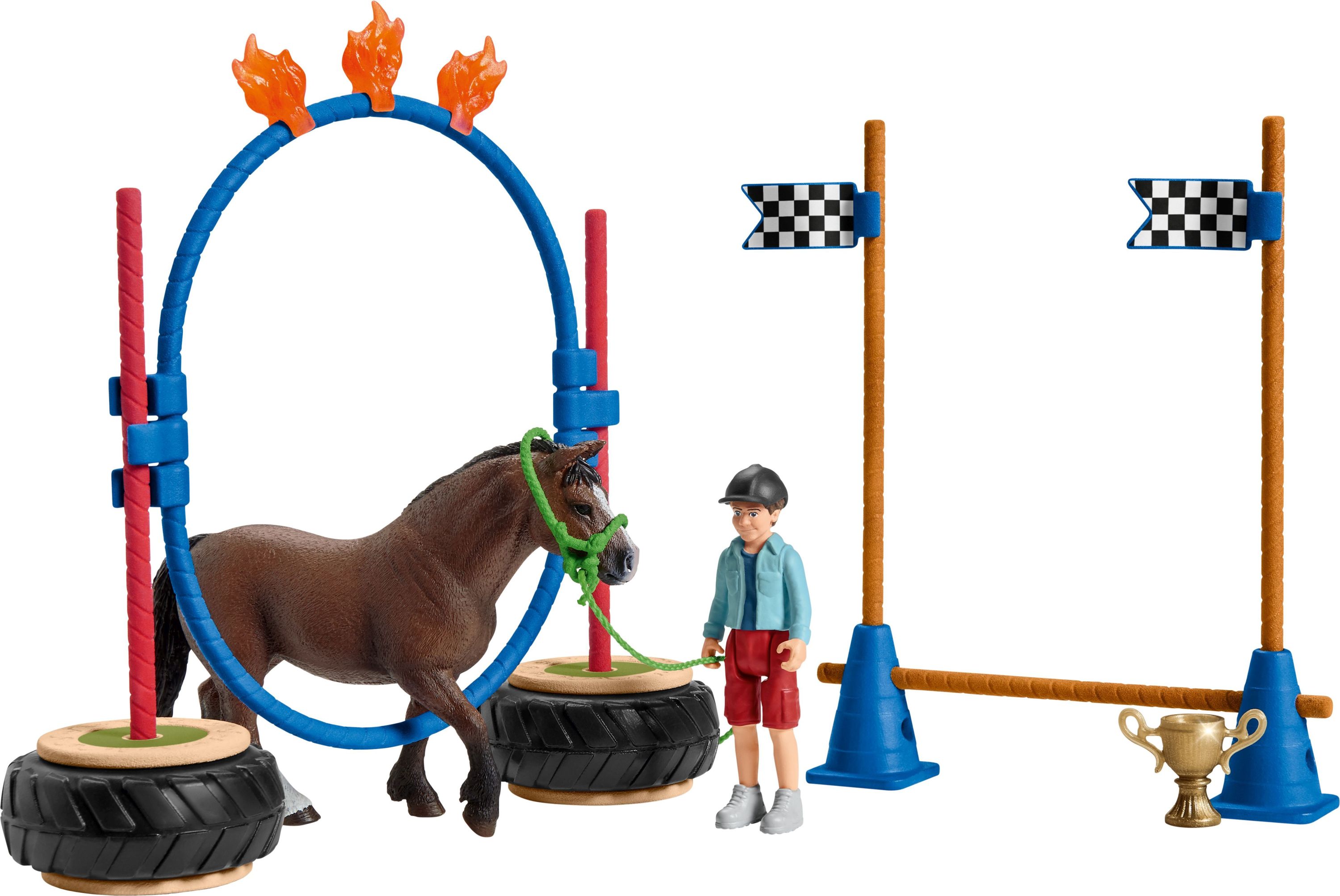 schleich® 42482 Farm World – Pony Agility Rennen