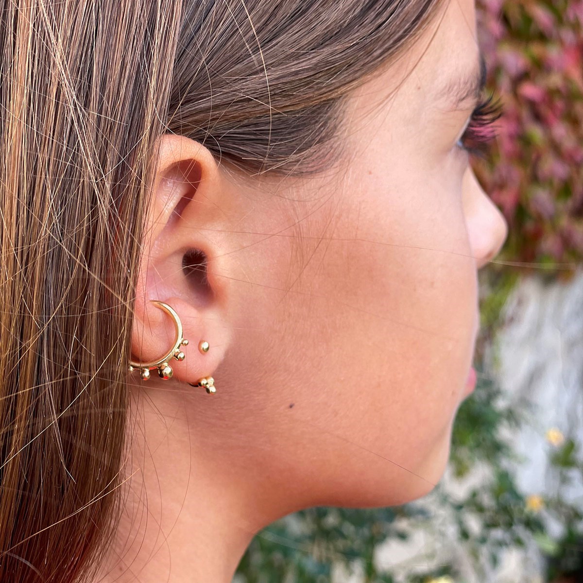 Faux piercing en Vermeil, Louise