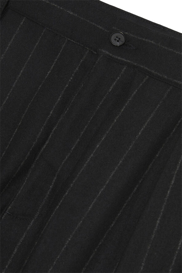 Wood Wood WWFraser Pleated Chinos Black stripes