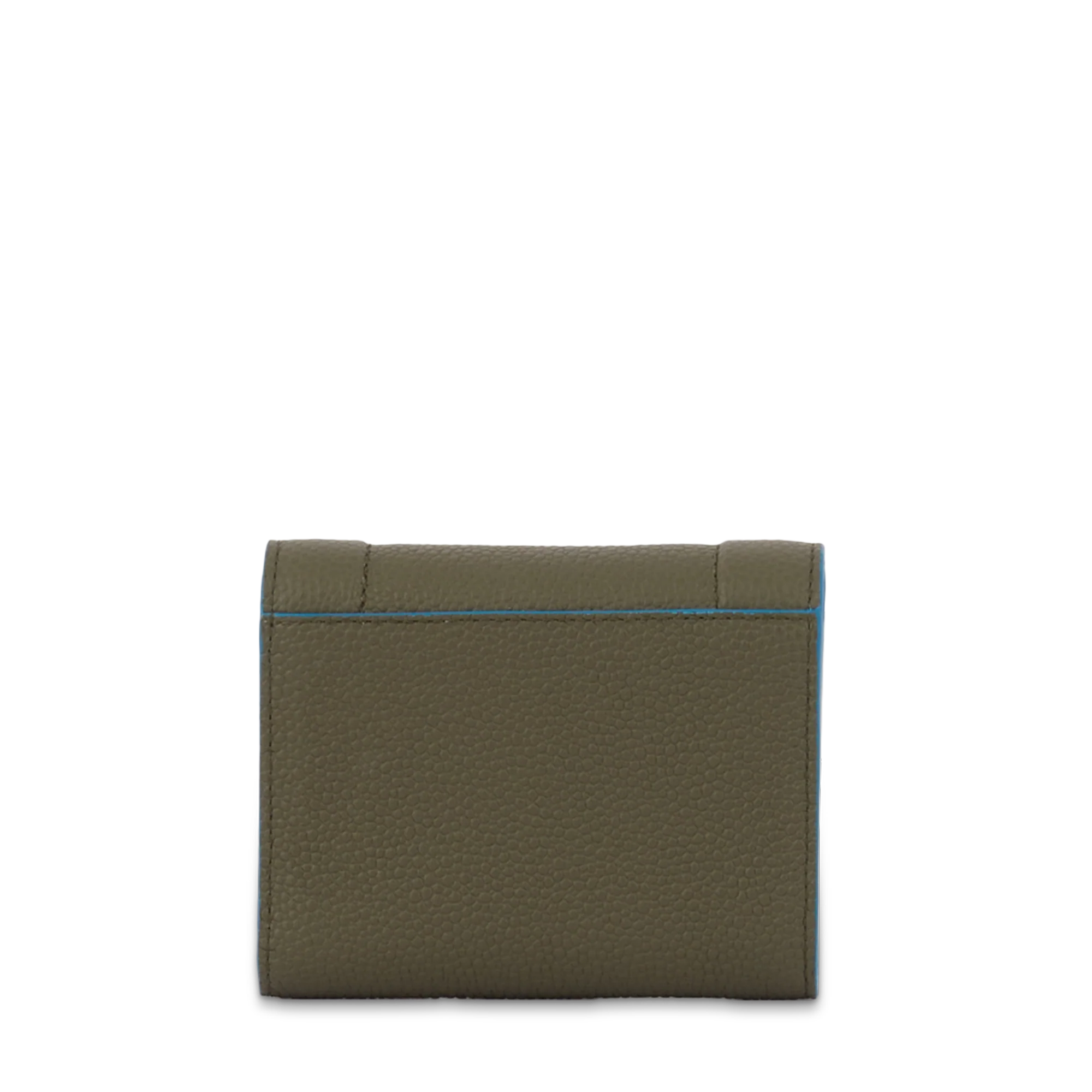 Portefeuille compact medium rabat Ninon de Lancel-Kaki fonce