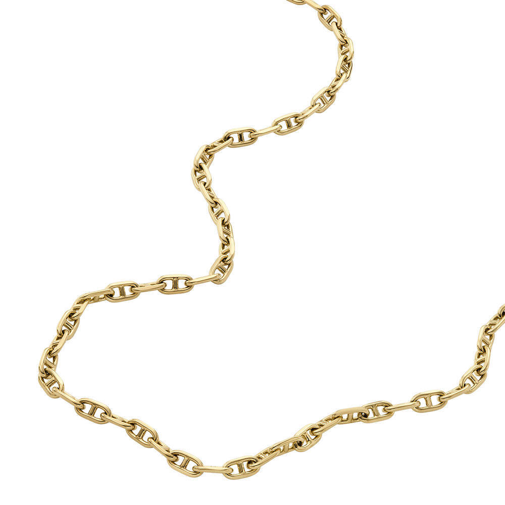 Fossil collier JA7209710 Heritage goudkleurig