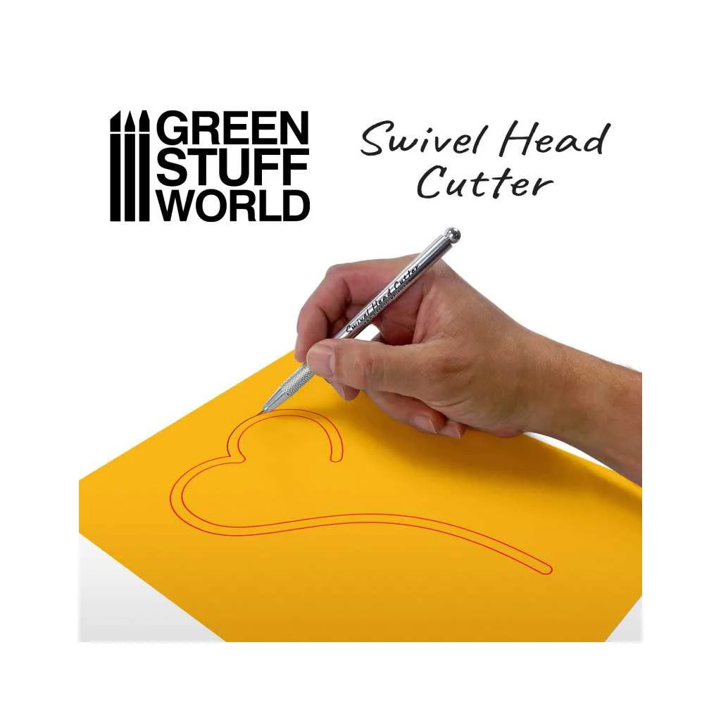 Green Stuff World - Couteau de Modélisme à Tête Pivotante