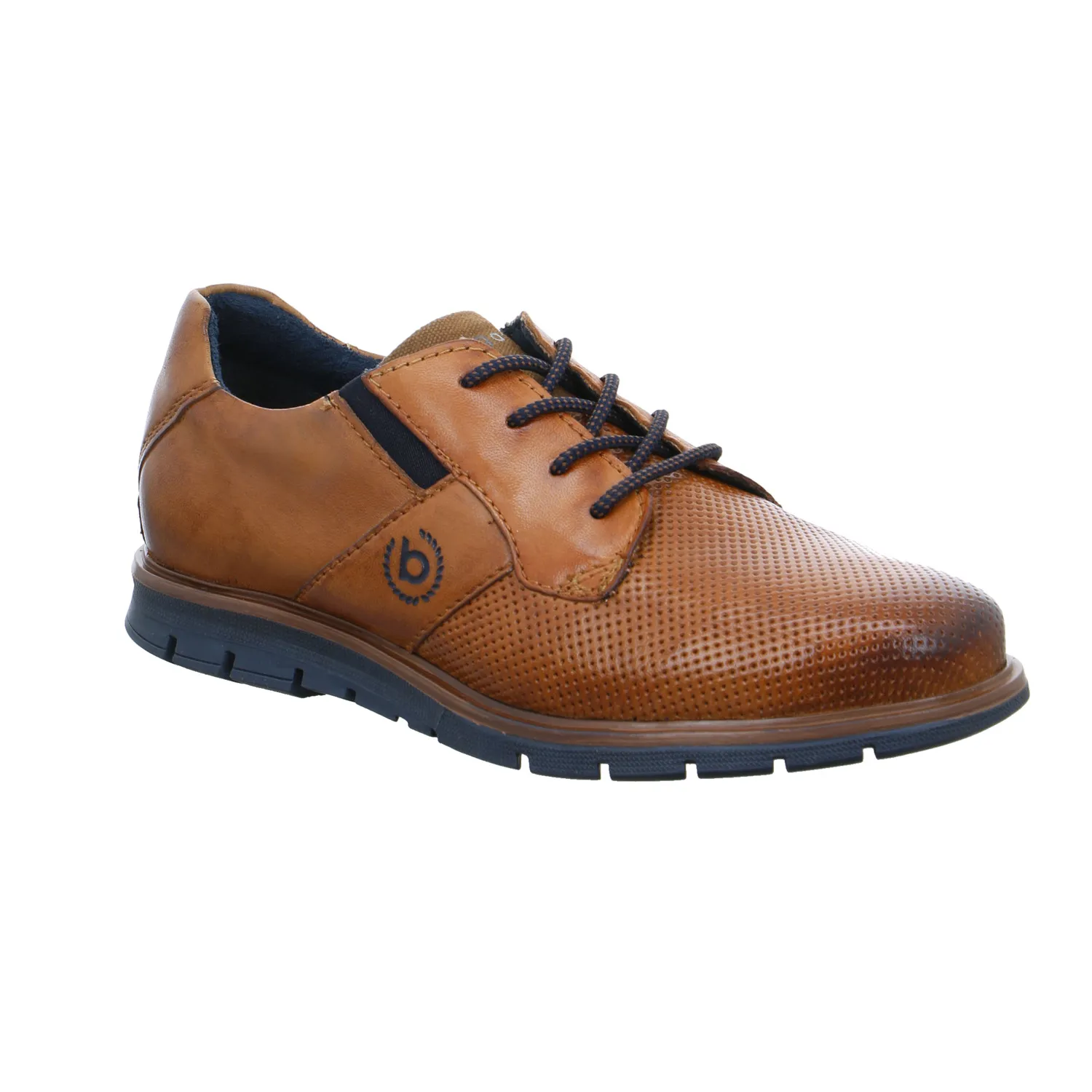 BUGATTI SHOES Halbschuh-City Cognac Leder
