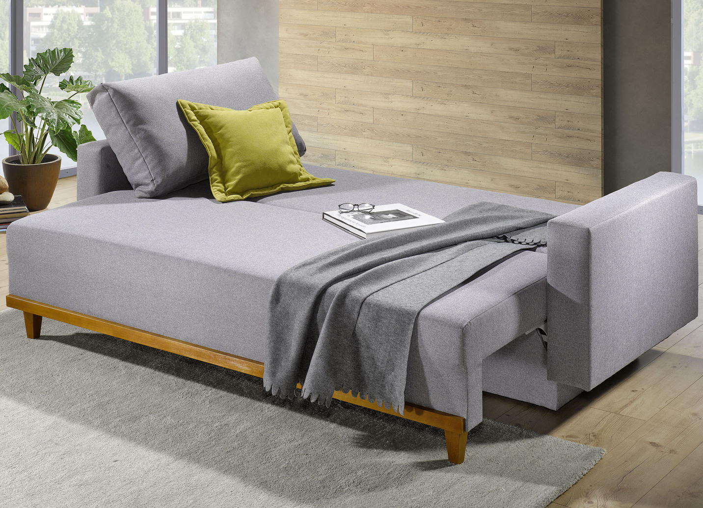 Schlafsofa mit komfortabler Bonnellfederung