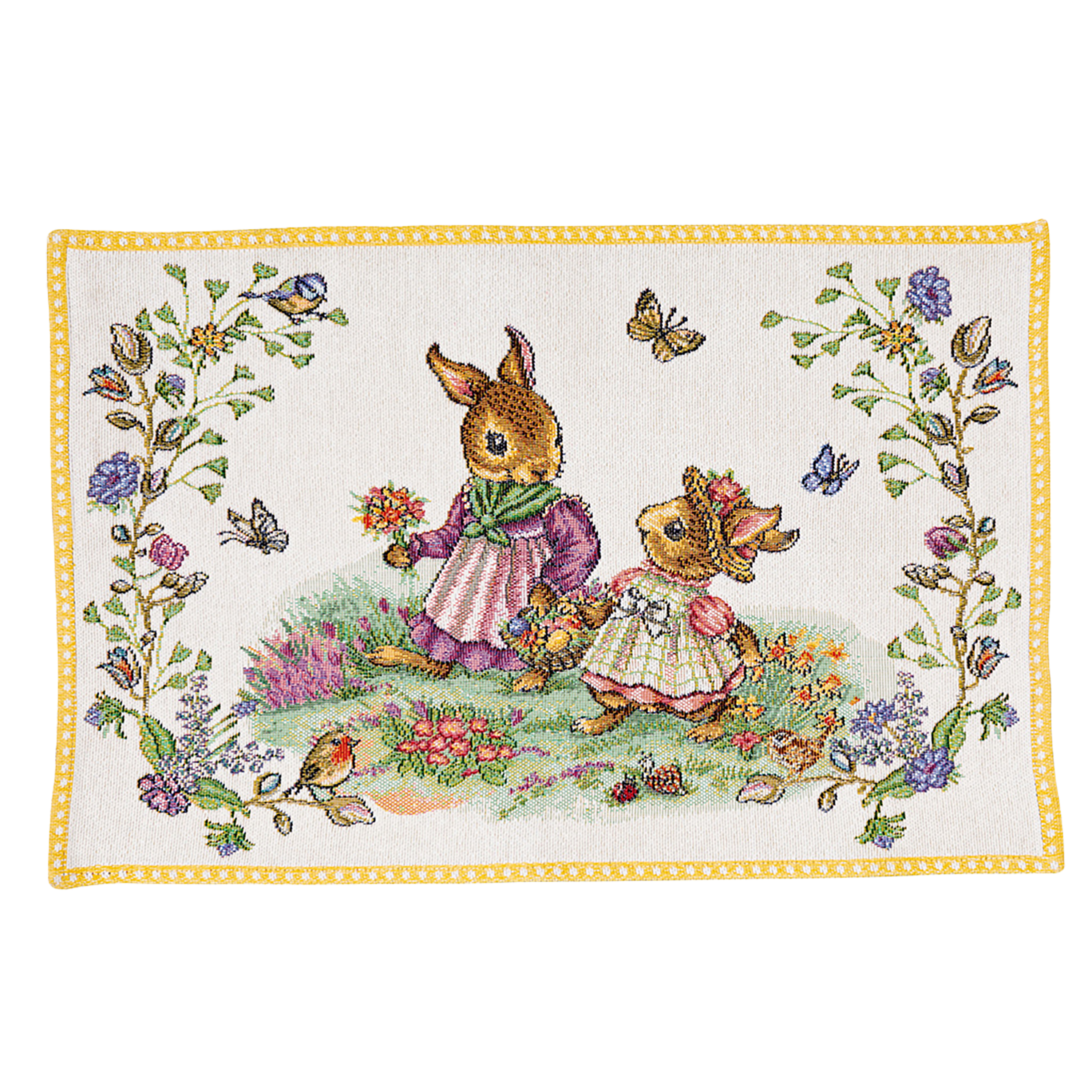 Spring Fantasy Placemat Green, 12.6'' x 18.9'' x ''