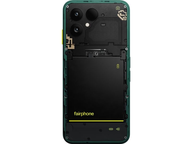 Fairphone Fairphone 6 256 GB Forest green Nachhaltiges Android-Smartphone aus fairer Produktion mit recycelten Materialien
