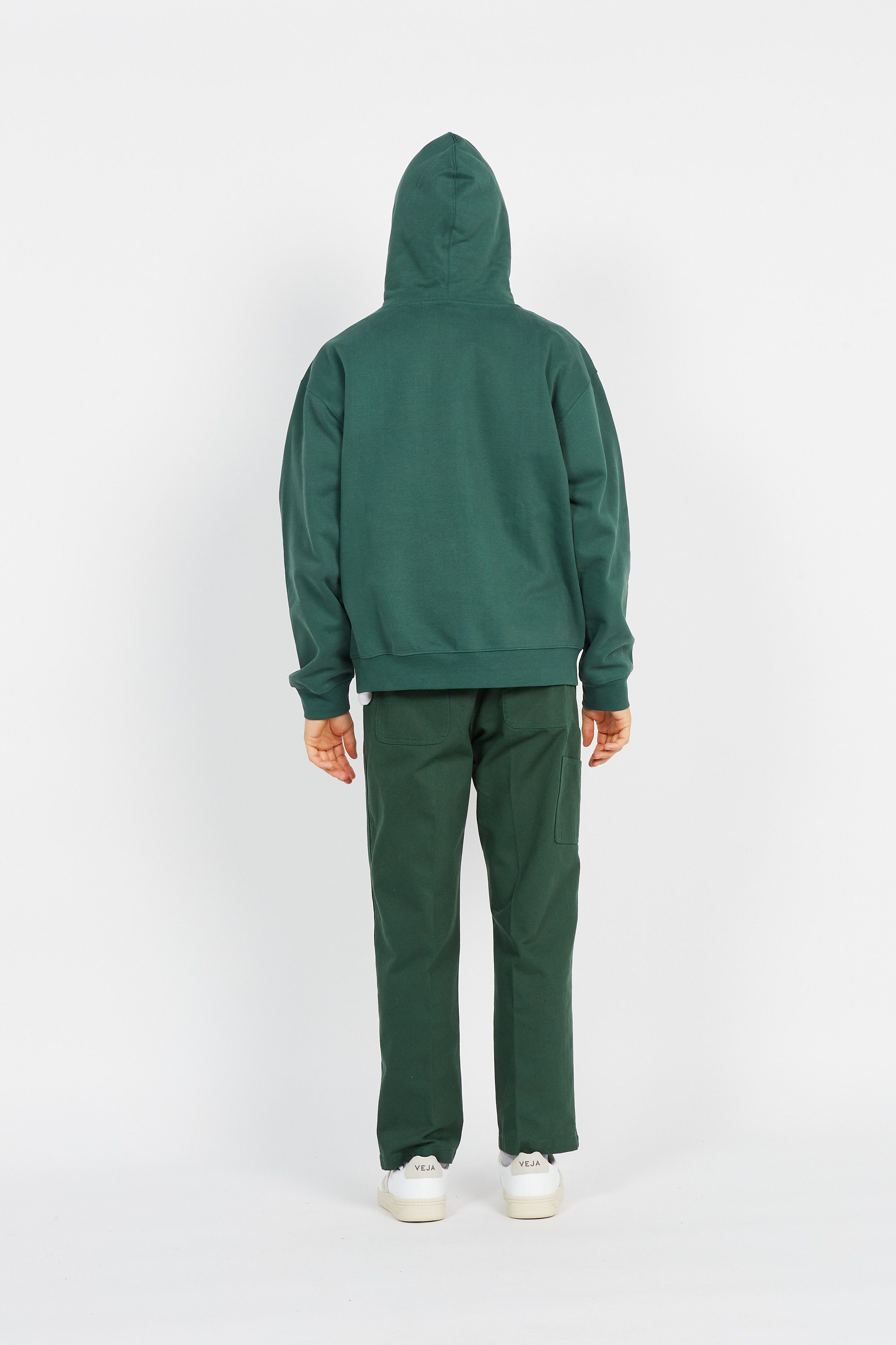 OBEY Hoodie LOWER CASE MINI BOX Vert