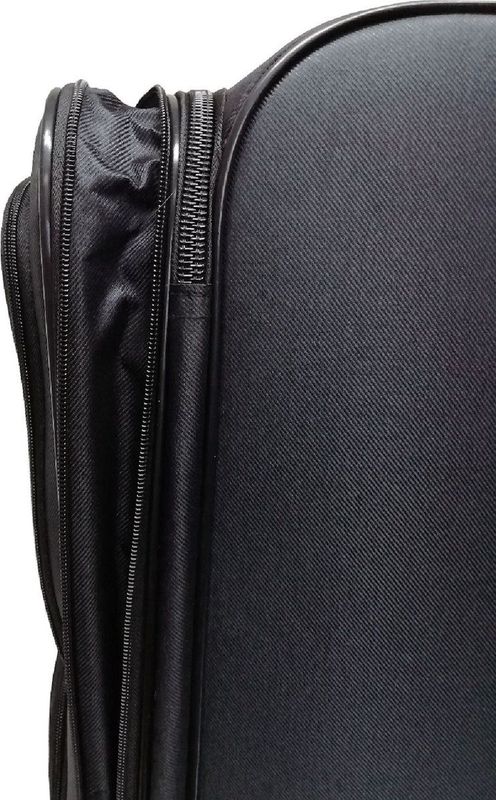 Dubai Abudabi Grote Koffer - 76 cm - 95/103 liter - Expandable - Zwart