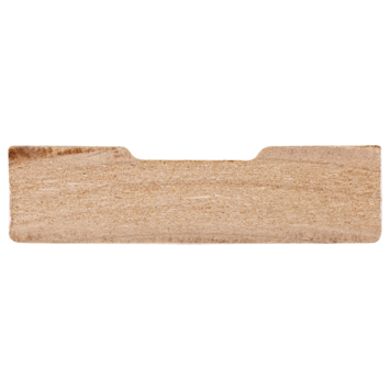 Deurlijst MDF wit folie carré 18x70 mm lengte 260 cm