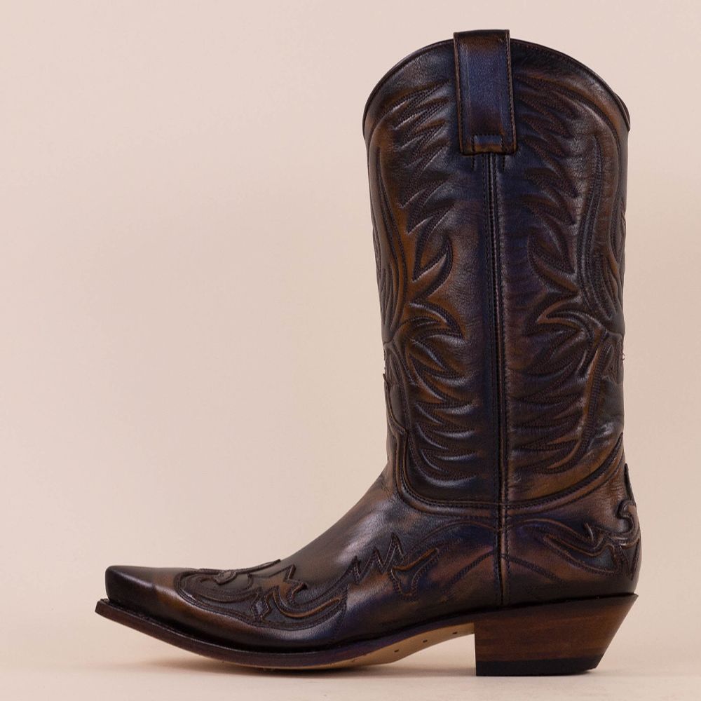 Sendra cowboyboots 13009 britnes flo marron
