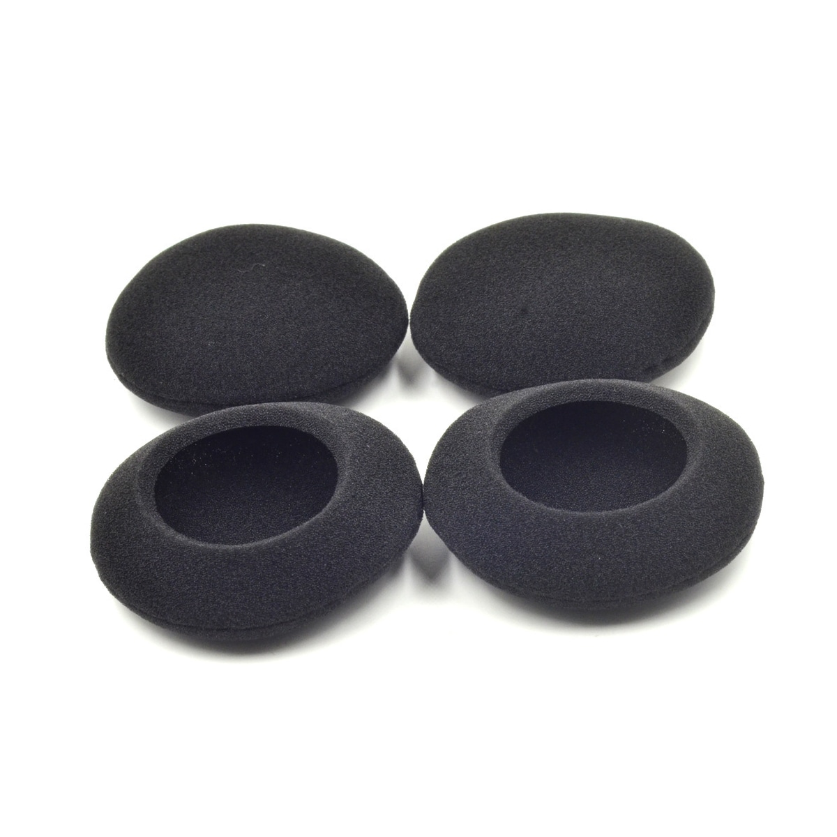 5 par øreputer for øretelefoner Sort 40mm