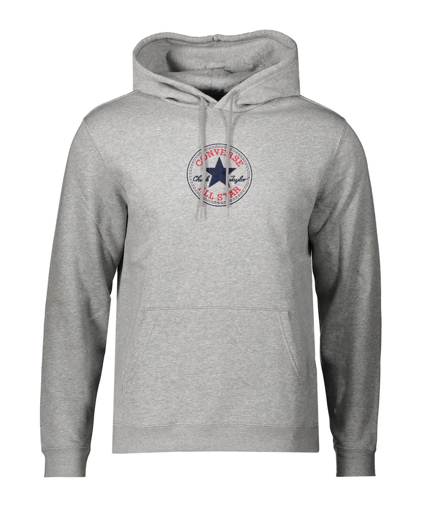 Converse Chuck Patch Core Hoody Grau Rot F035