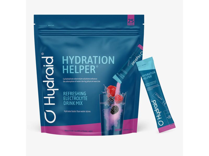 Hydraid Pulver Electrolyt Sportgetränk Beeren 12.9 g Hydratationshelfer