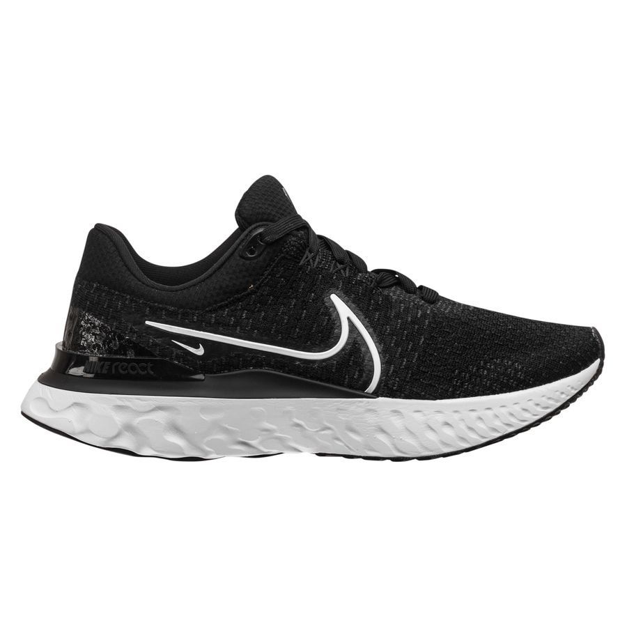 Nike Chaussures de Running React Infinity Run FK 3 - Noir/Blanc Femme