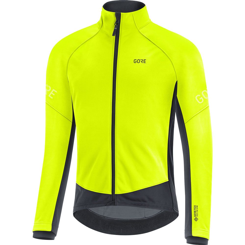 GOREWEAR C3 GORE-TEX® Infinium Thermo Radjacke Herren neon gelb schwarz
