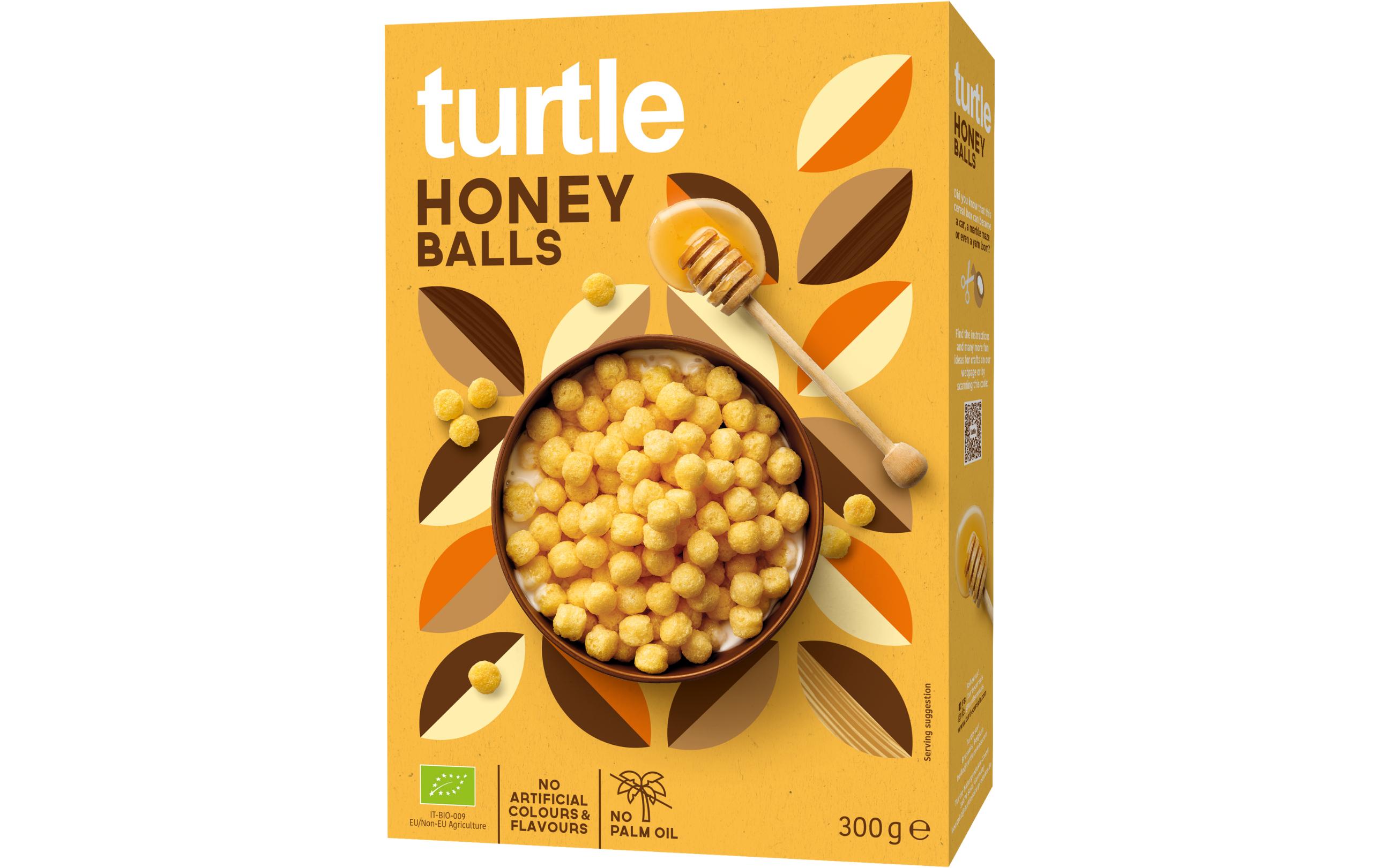 Cerealien Bio Honey Balls 300 gKnusprige Cerealien-Bällchen fürs Frühstück
