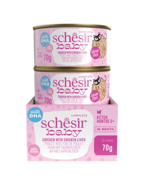 Schesir Baby 70 g - Kattenvoer