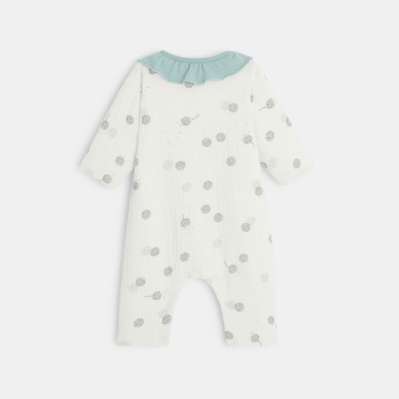 Combinaison bébé en tissu lange Aucune nuance