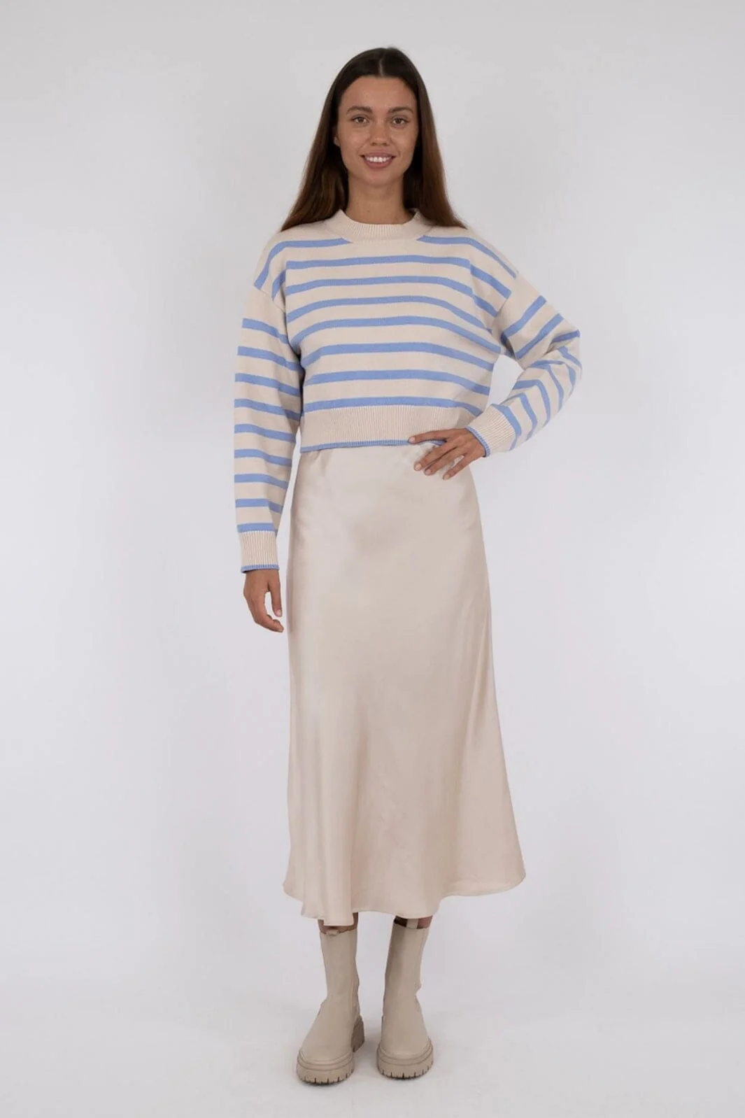 Neo Noir Bovary Skirt champagne
