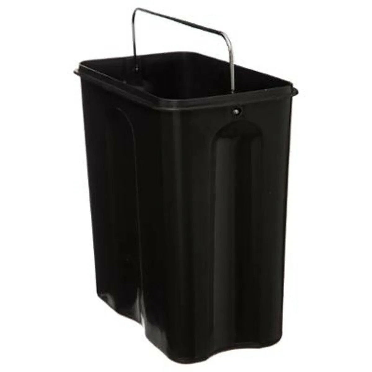 Poubelle Salle de Bain Rectangle 5L - Blanc