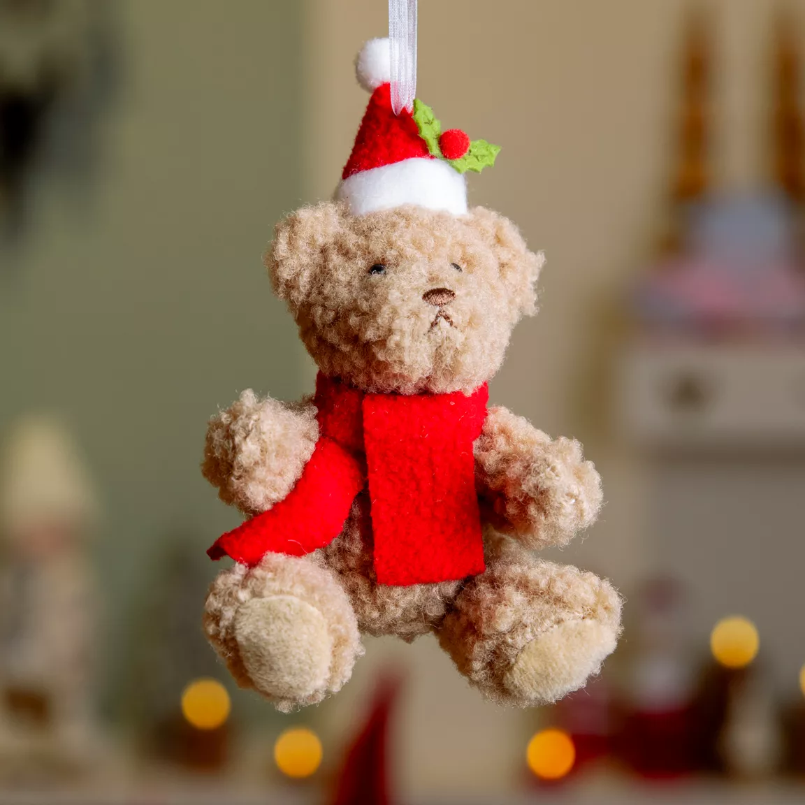 Peluche à suspendre (H14 cm) Léon Ourson mignon
