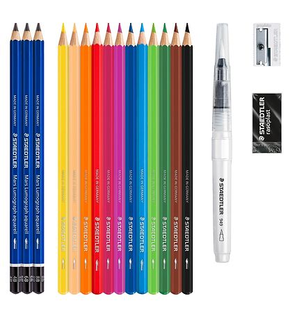 Staedtler Farveblyanter - Watercolour Set - 18 dele