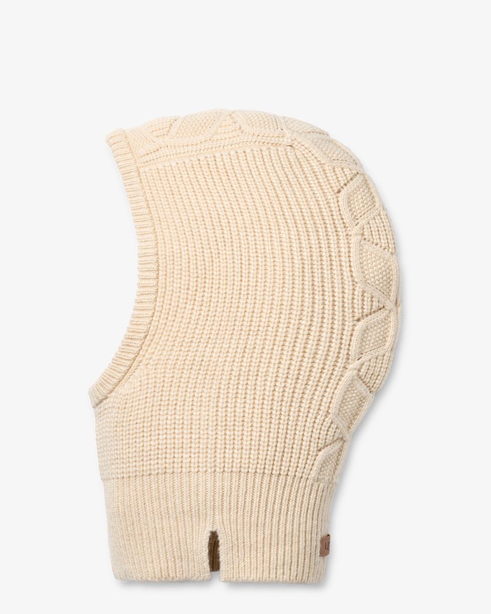 UGG Cable Balaclava Crème Damesbalaclava