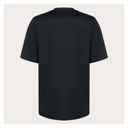 Maillot Manches Courtes Oakley Free Ride Noir