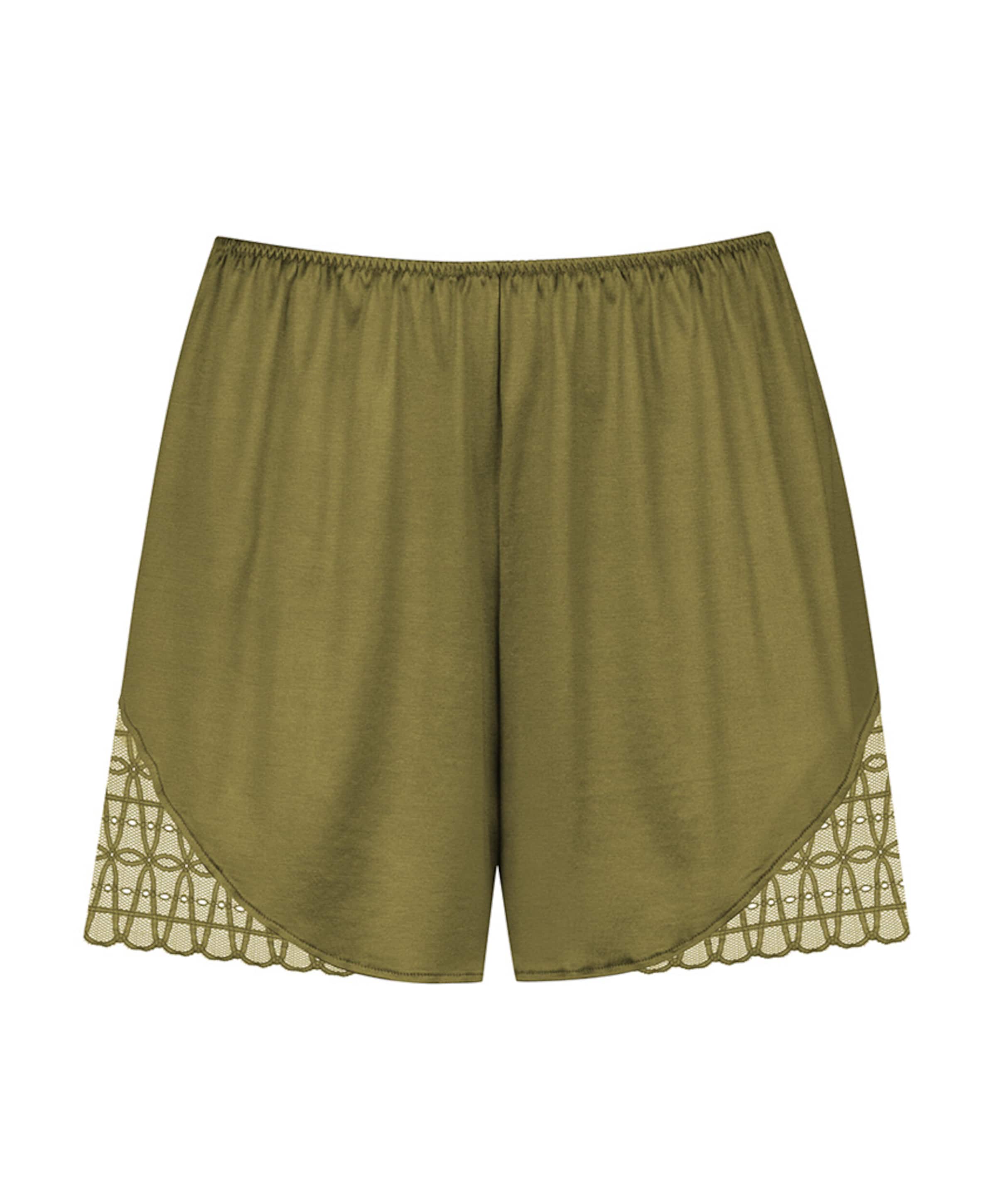 Mey Dames pyjamashort groen