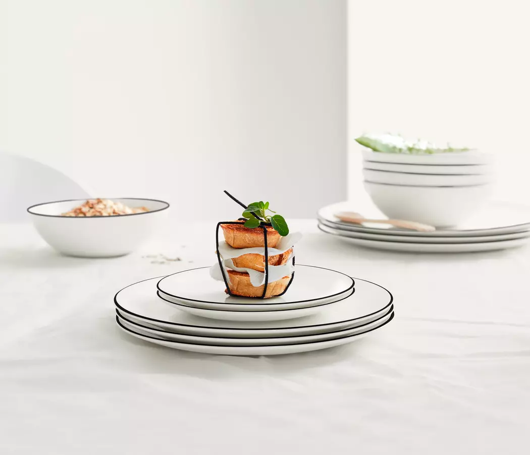 Dessertteller Ligne Noire Ø 21 cm