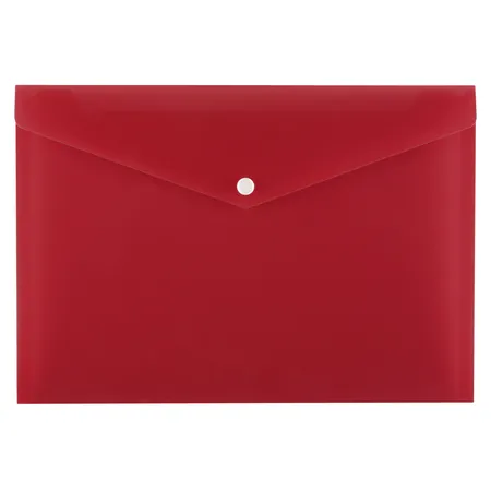 Idena Versandtaschen aus Kunststoff, C4, rot