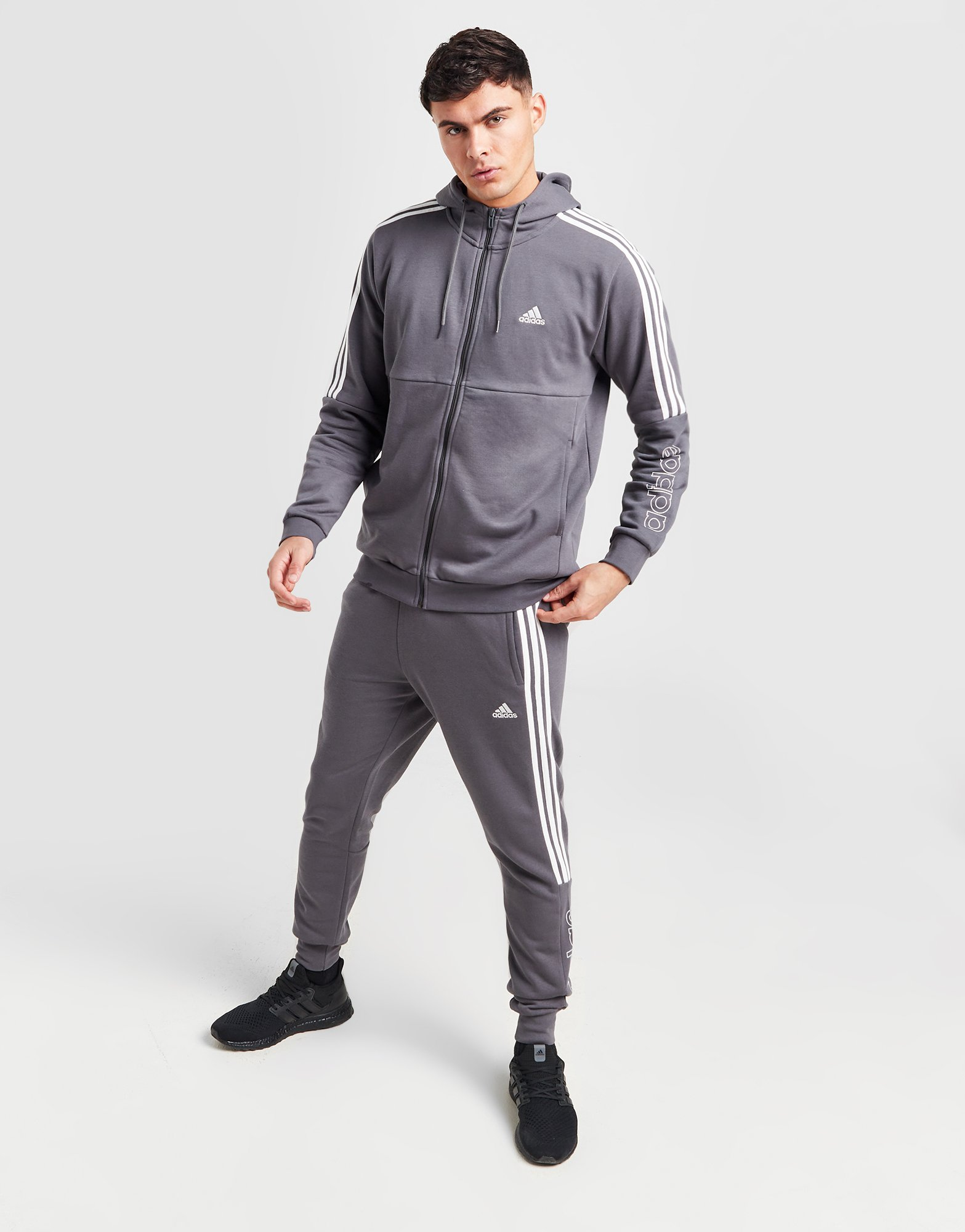 adidas Ensemble de survêtement linéaire Badge of Sport Homme