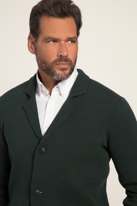 Stricksakko, FLEXNAMIC®, Milano-Strick, Reverskragen, bis 8 XL