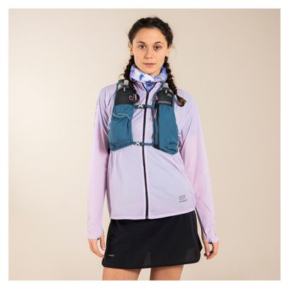 Veste trail Femme Coupe-vent Kiprun Rose Lila