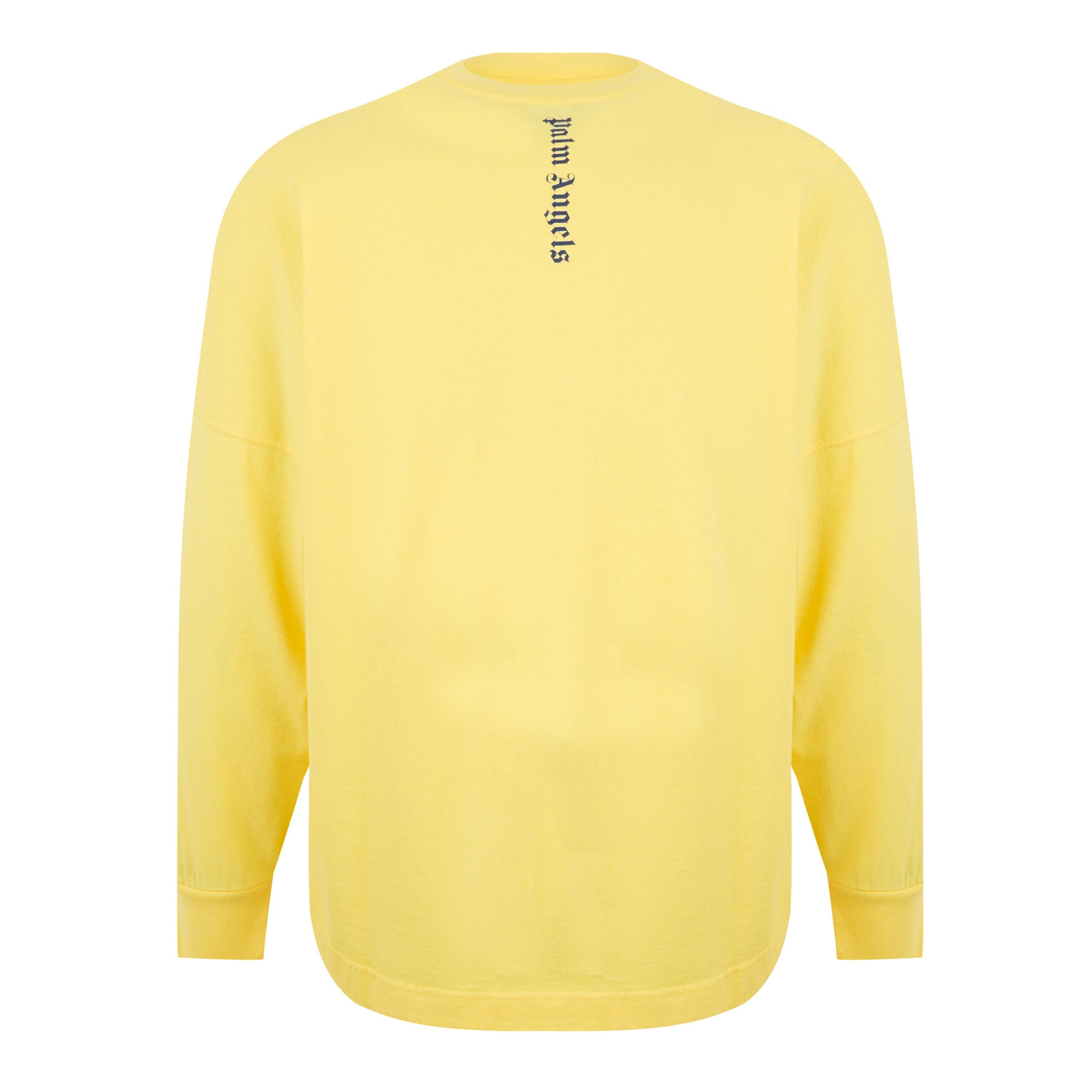 Palm Angels # Palm Ns Logo LS T Sn99
