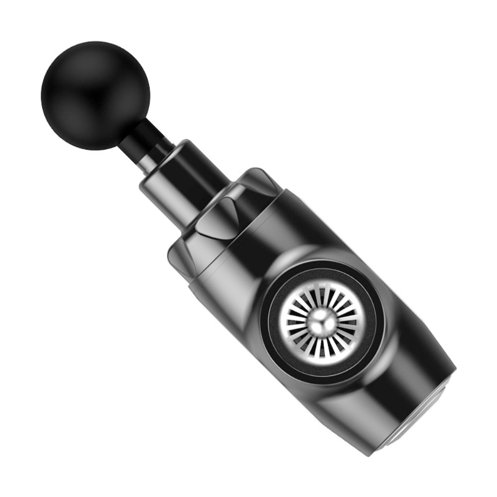 Booster E - Massage Pistole Elektronische Muskelmassagepistole zur Entspannung Massagegerät (2000mAh) - Schwarz