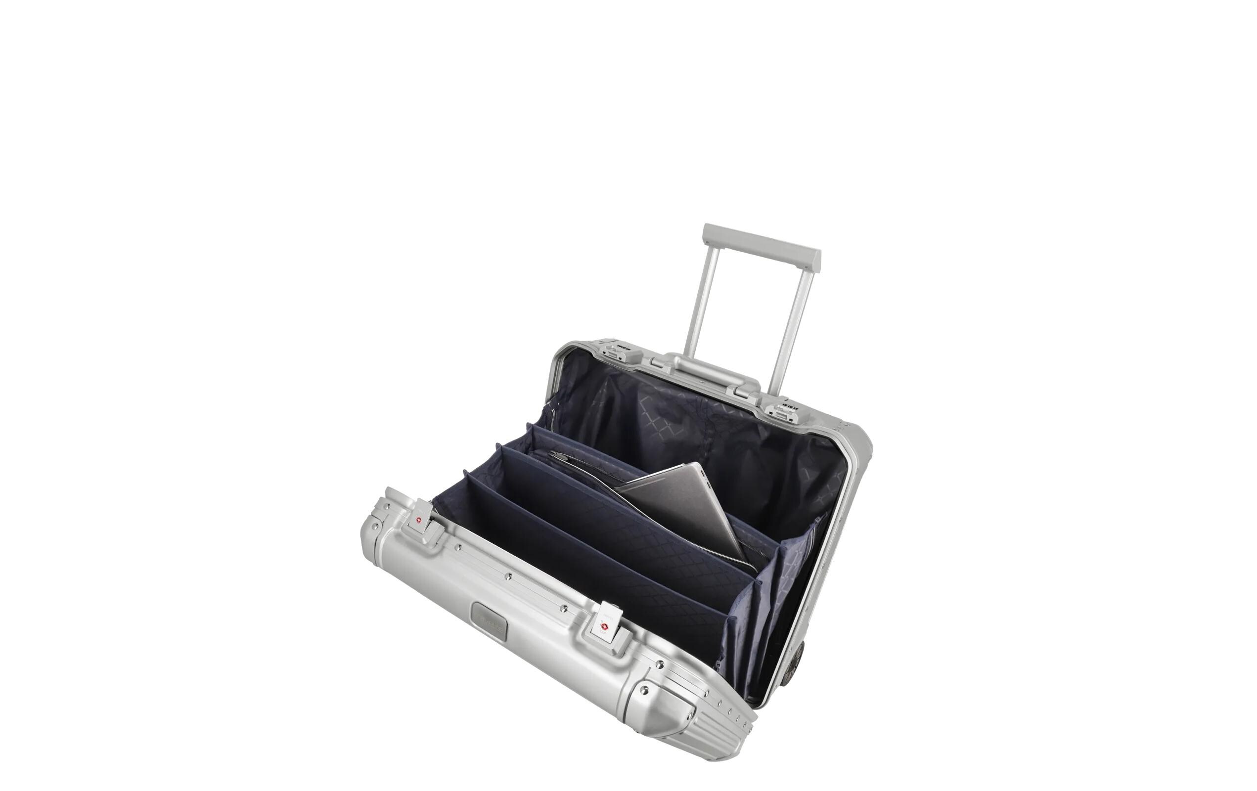 Next Businesswheeler 2-Rollen Silber<br>Reisekoffer
