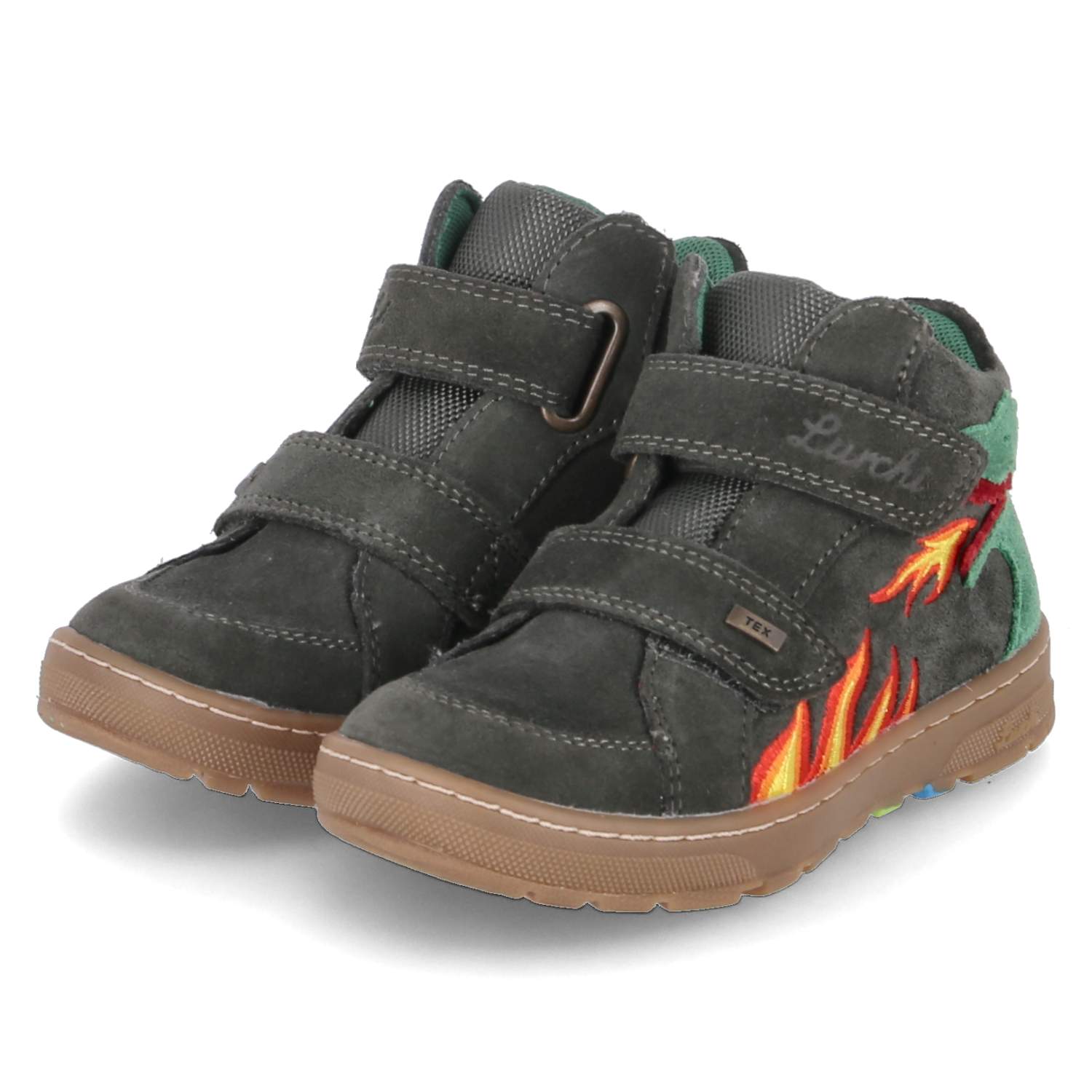 Lurchi Stiefeletten DINO - dk olive