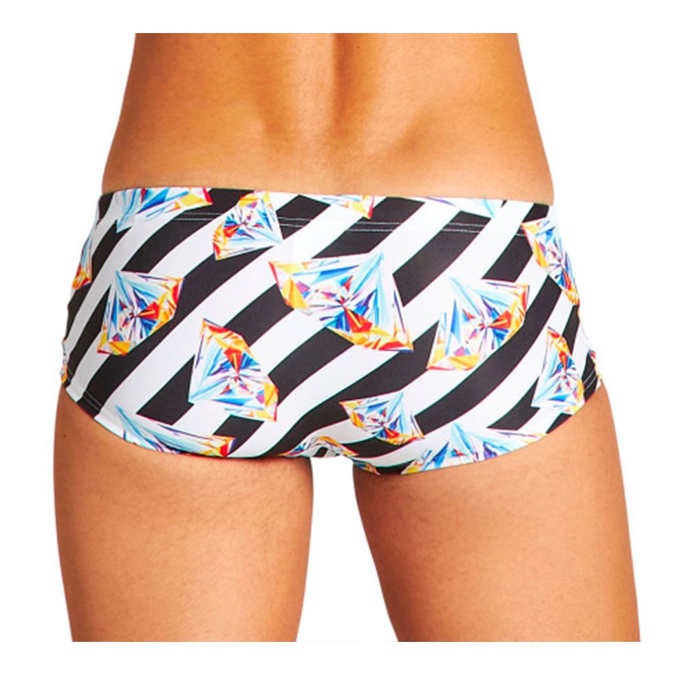 Arena CRAZY DIAMONDS - Boxer de bain Homme black/white/multi