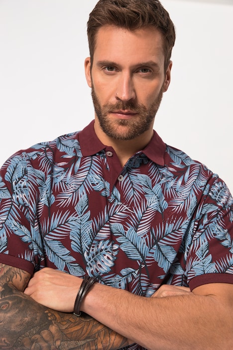 Polo-Shirt, Halbarm, Bauchfit, Piqué, bis 8 XL