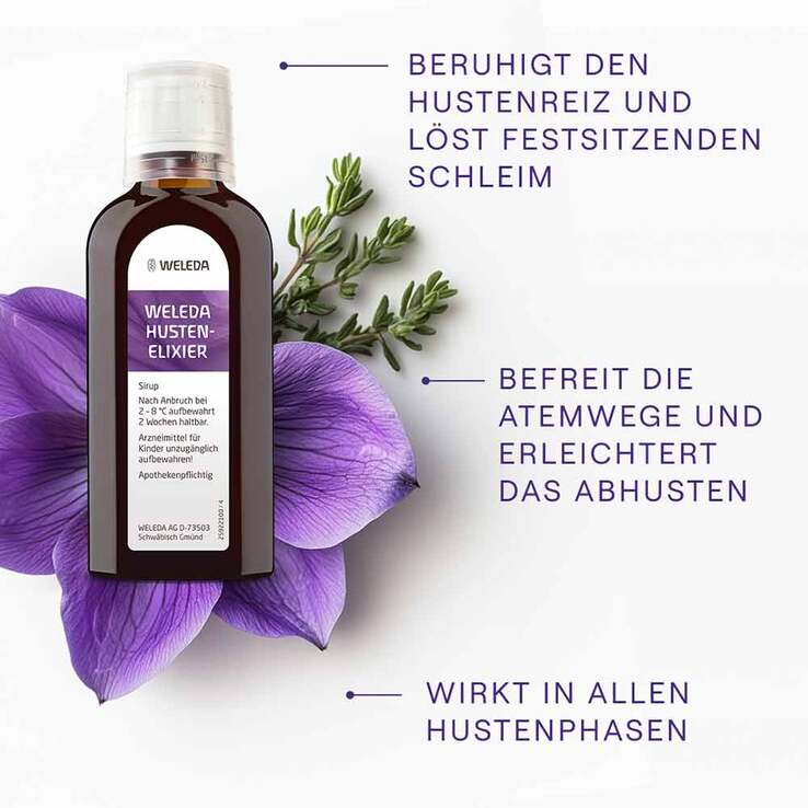 Weleda Hustenelixier, 100 ml