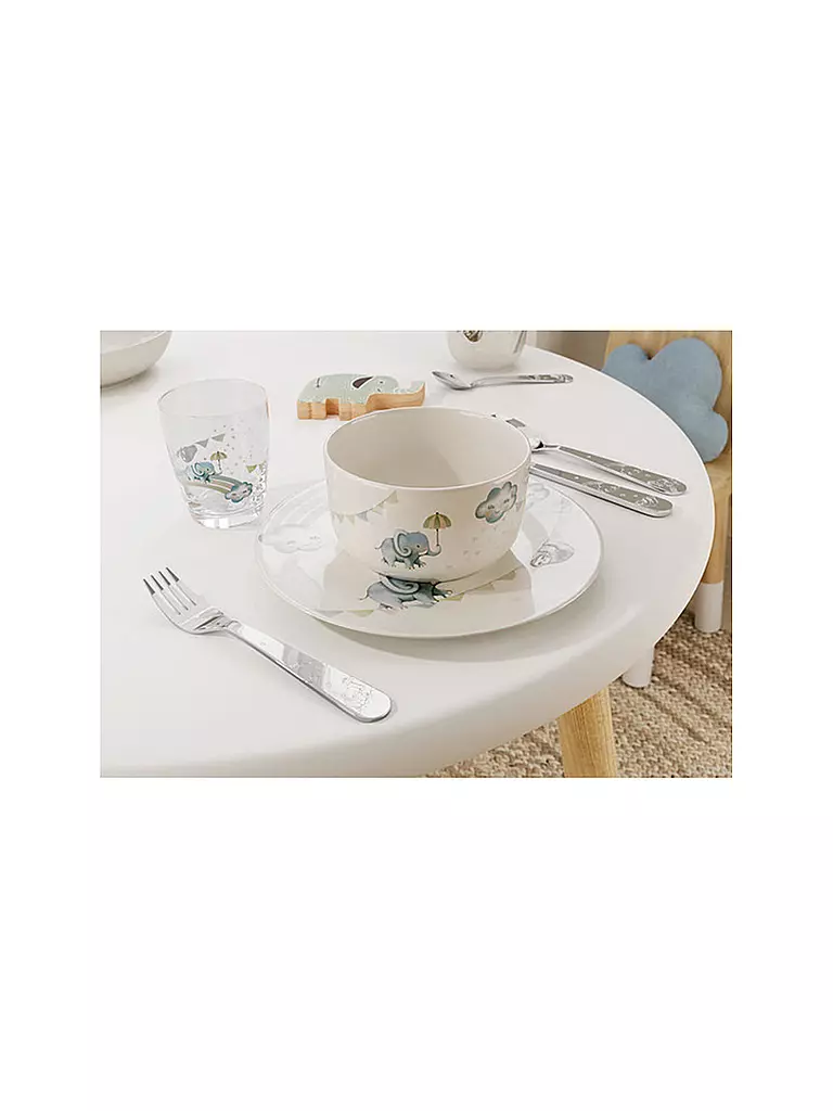 VILLEROY & BOCH Kinder Geschirrset 7tlg Walk Like An Elephant beige
