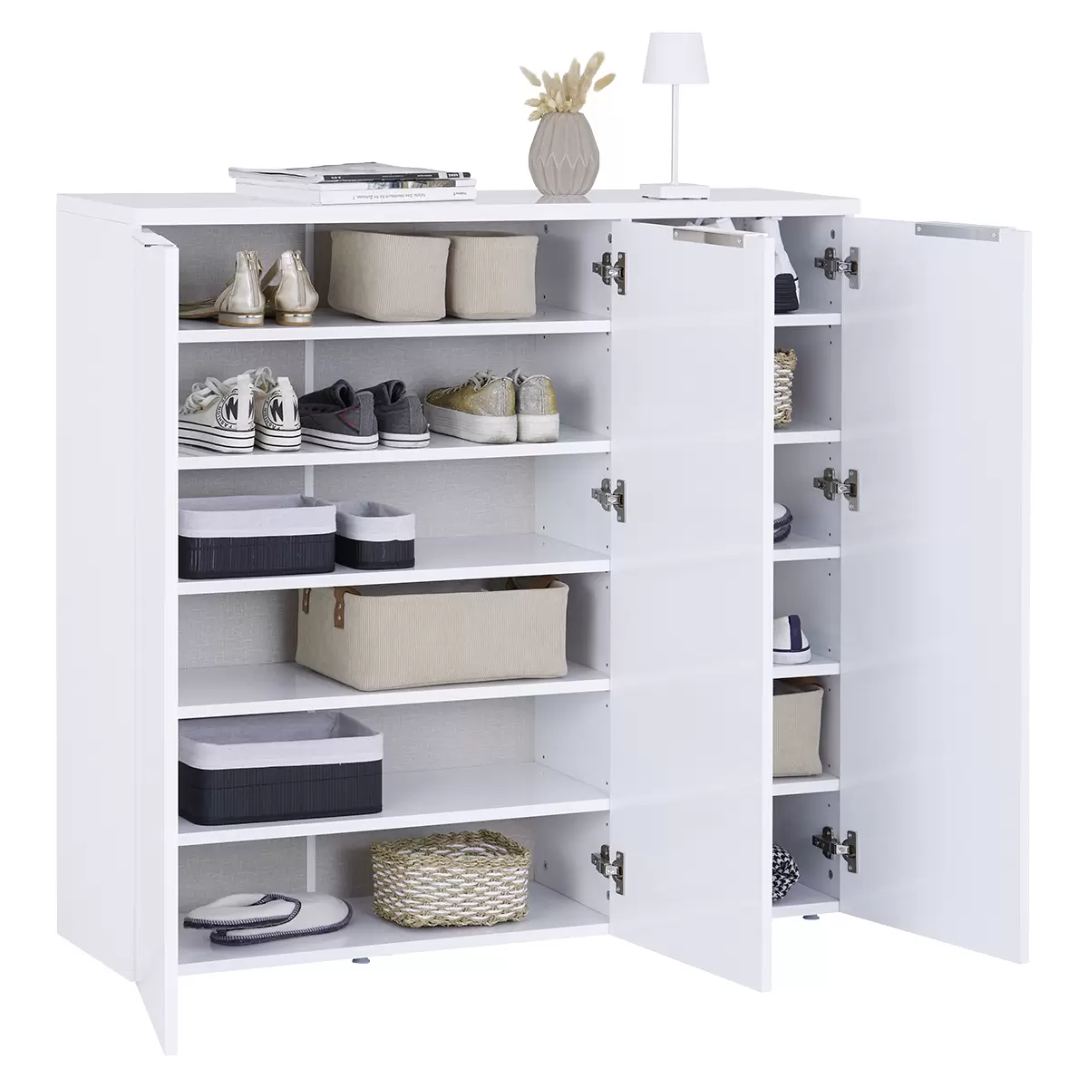 Schuhschrank Mundi 2 weiss